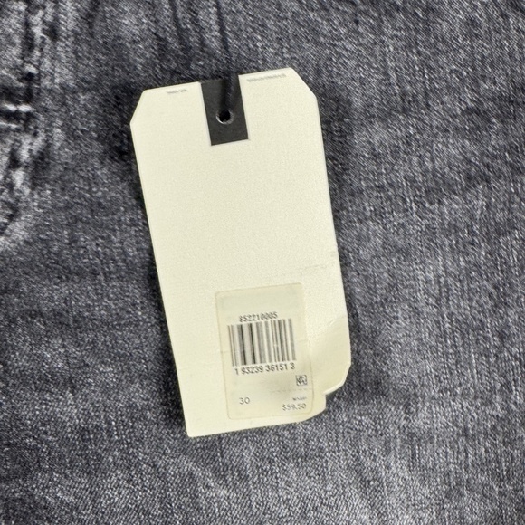 Levis 501 ’93 Shorts Mens 30 Black Denim Button Fly Premium Distressed Frayed - Picture 3 of 15